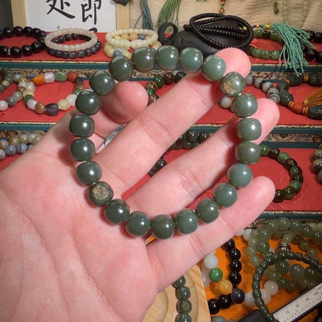 和田玉手链未镶嵌
