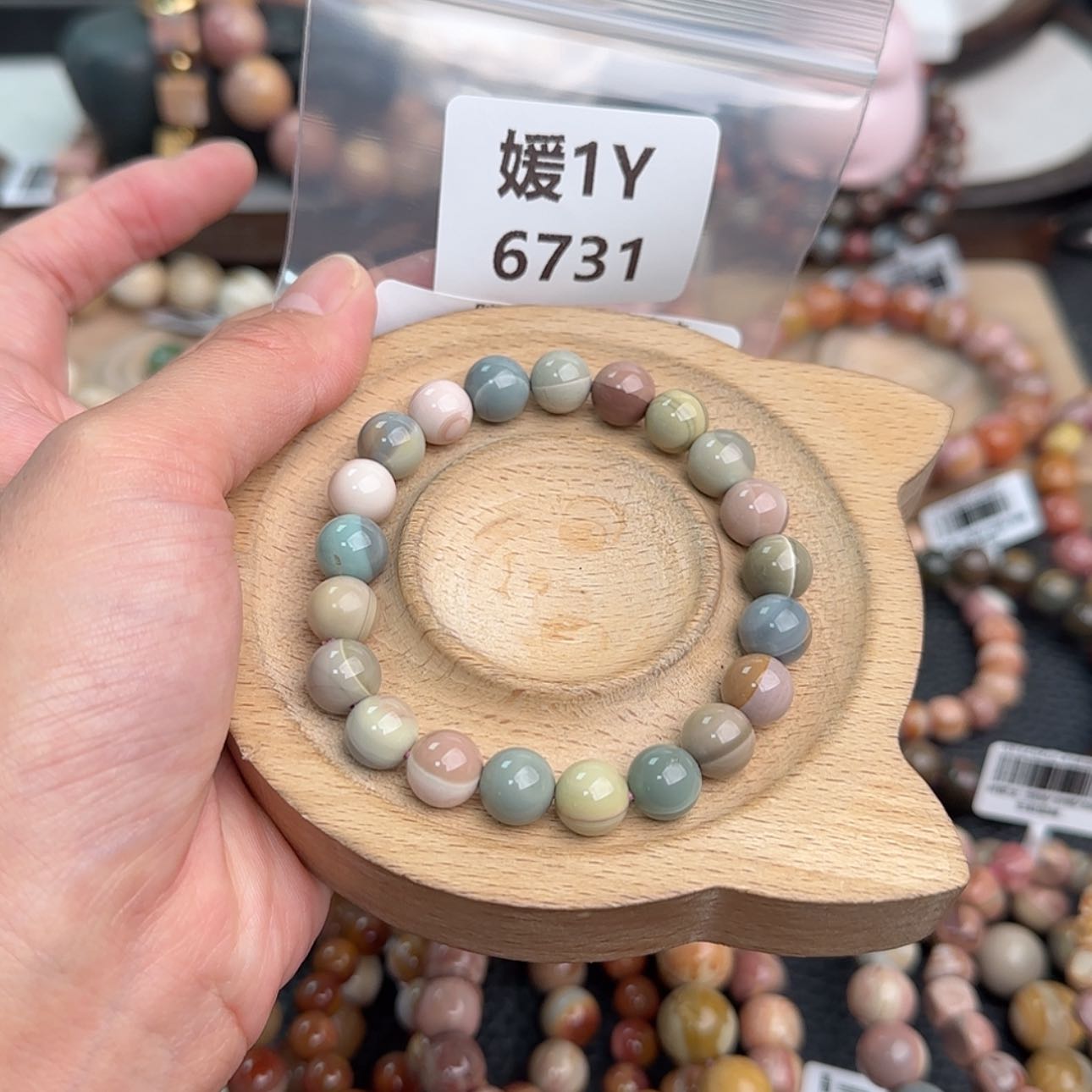 【闪购商品】未镶嵌手链石英质玉*‍****