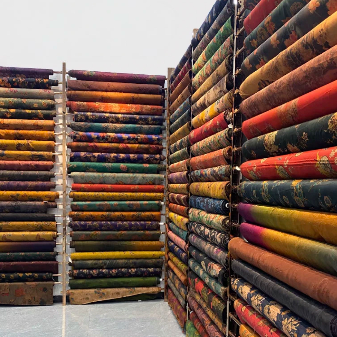 直播间香云纱布料高档服装面料