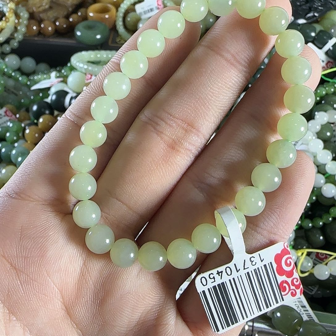 和田玉手链未镶嵌60