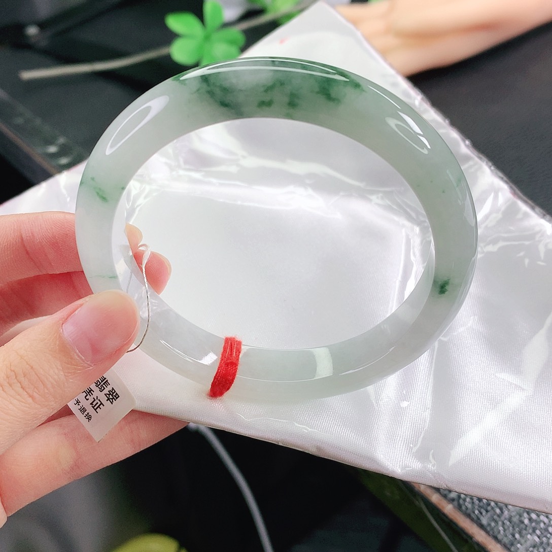 未镶嵌手镯翡翠62.5圈
