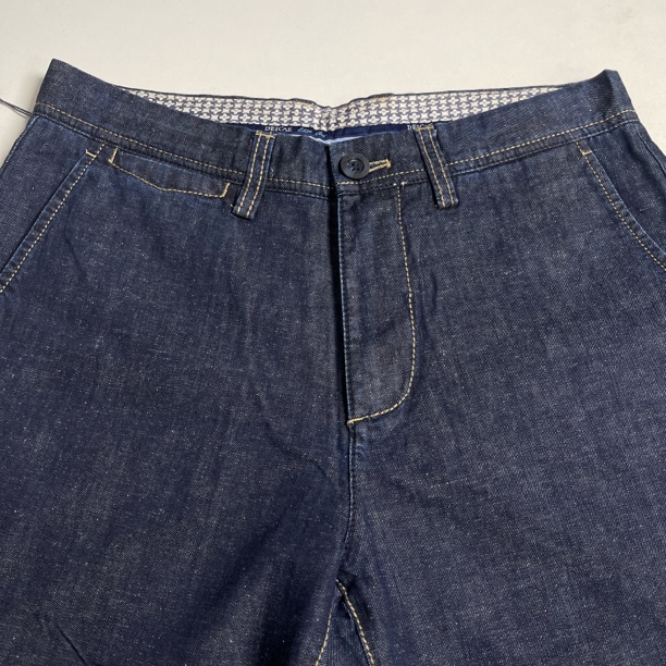 裤子长裤复古多口袋款深灰修身牛仔裤