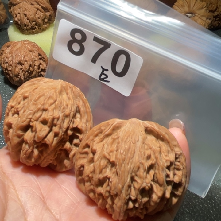 文玩核桃把件磨盘42