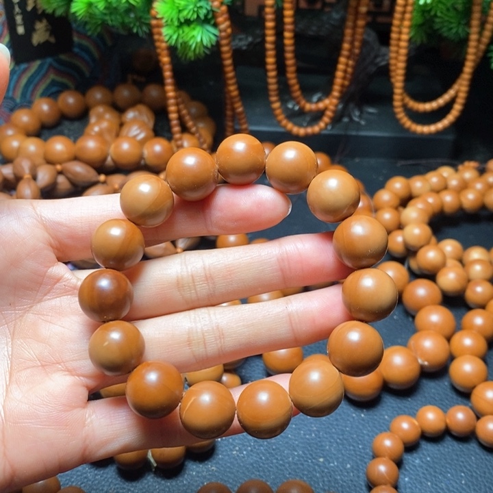 橄榄核手串1.45尺寸小孔