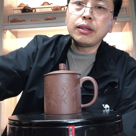 茶杯紫泥办公杯容量400