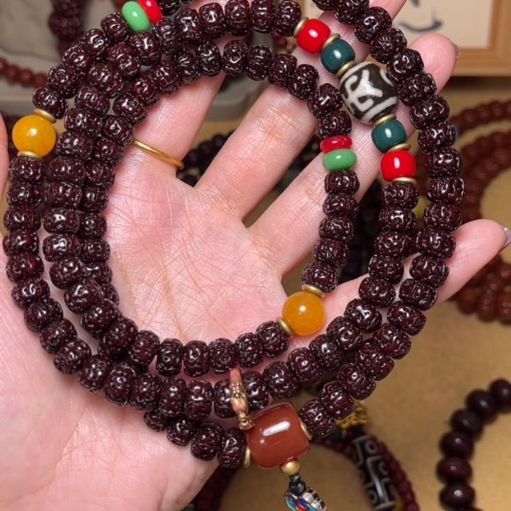 金刚菩提吊坠大*天金刚脖挂8