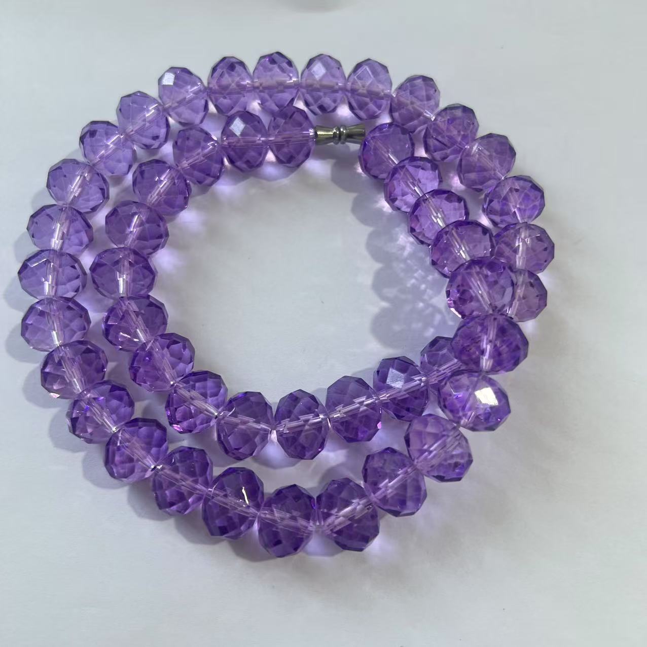 臻选项链 经典百搭设计紫色项链D125