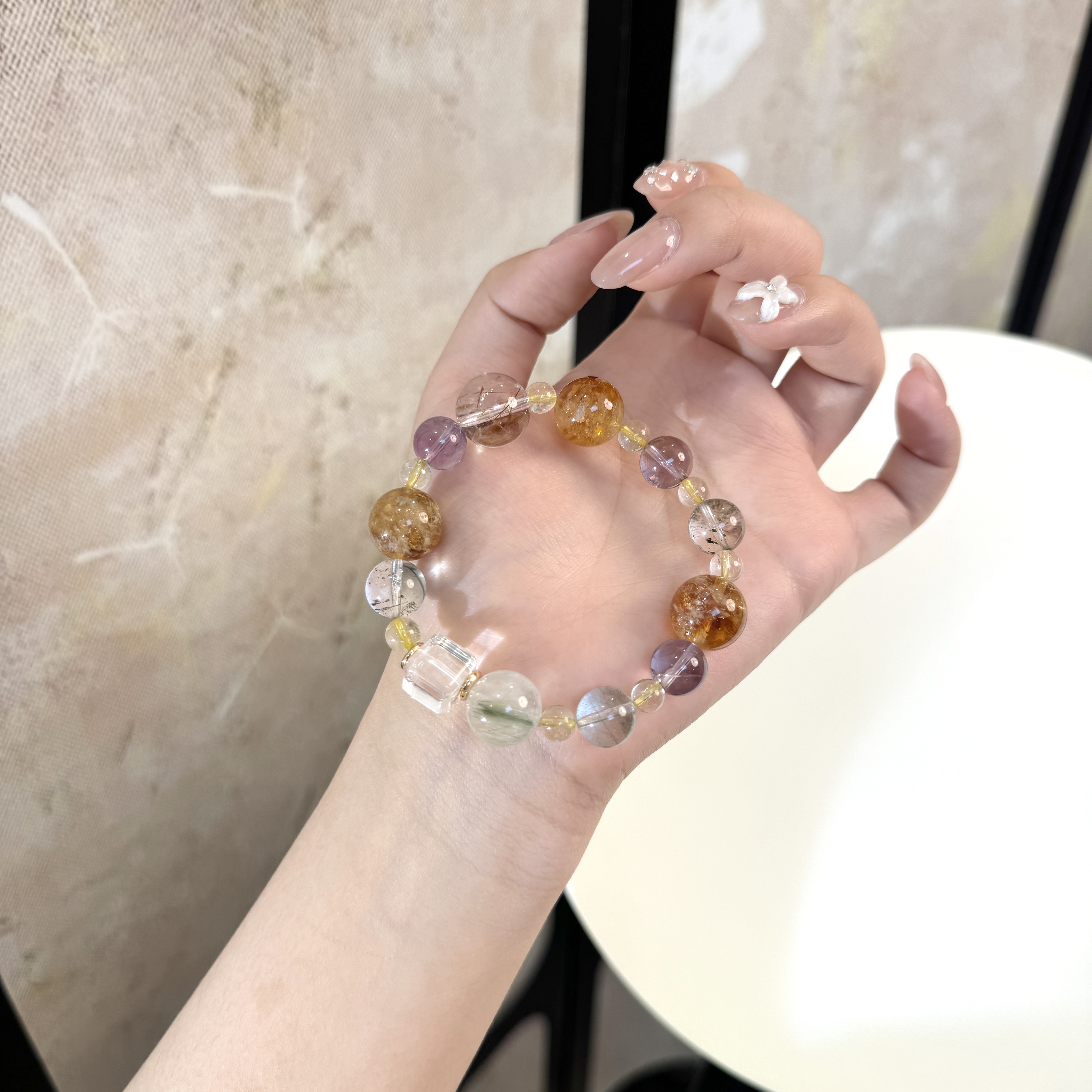 源源手作*旧梦星陨手串C