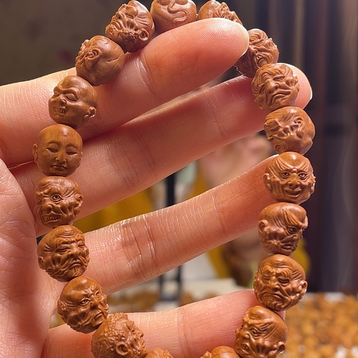 手串/手链橄榄核龙纹桃核