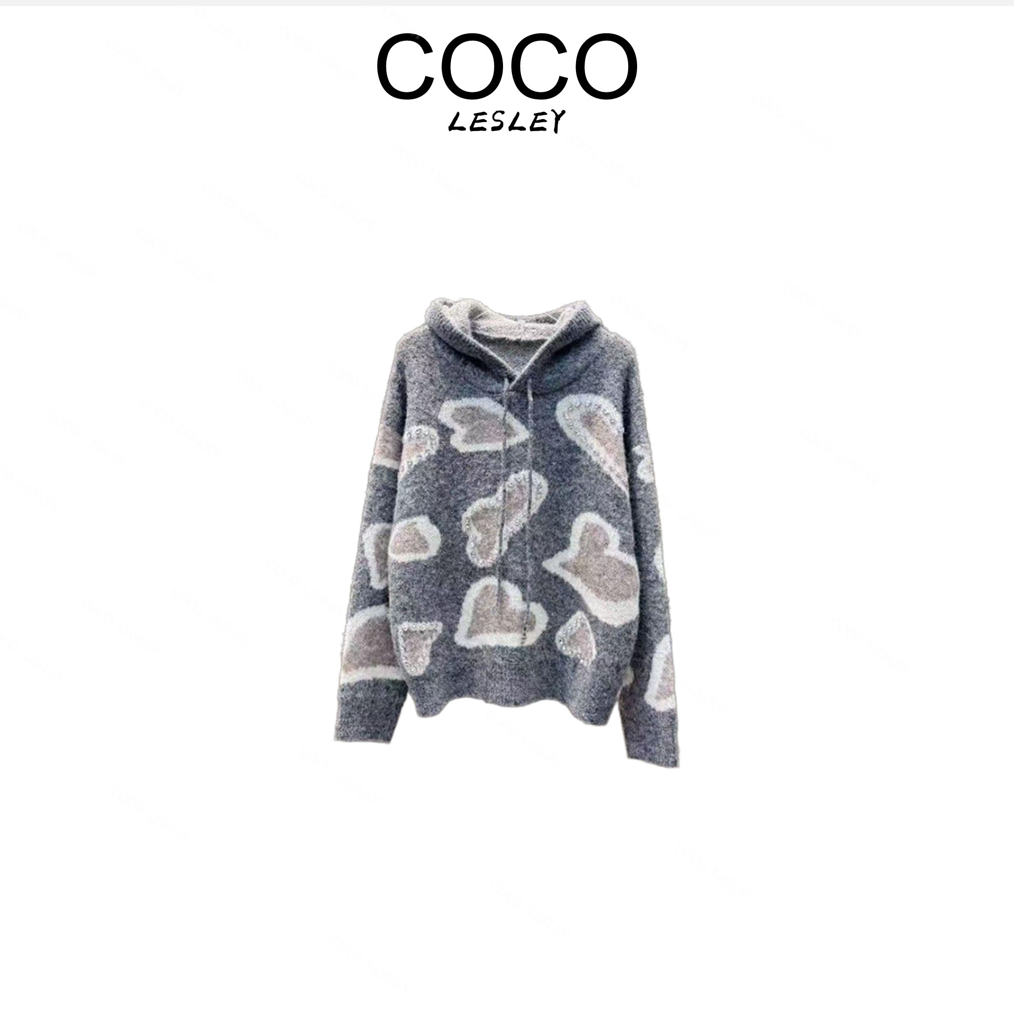 【COCO LESLEY】秋冬休闲气质百搭轻奢上衣 81560