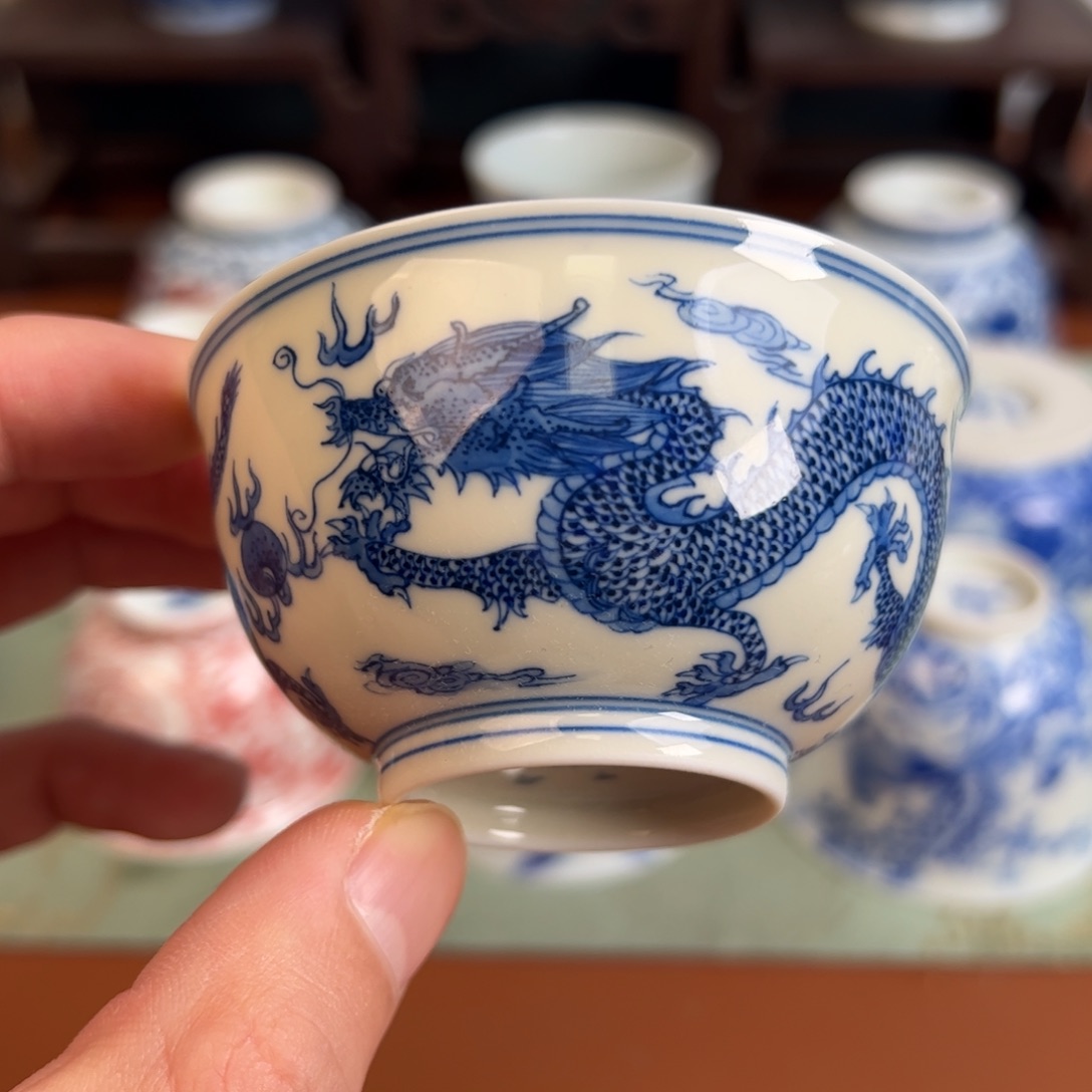 瓷片景德镇瓷器手工手绘