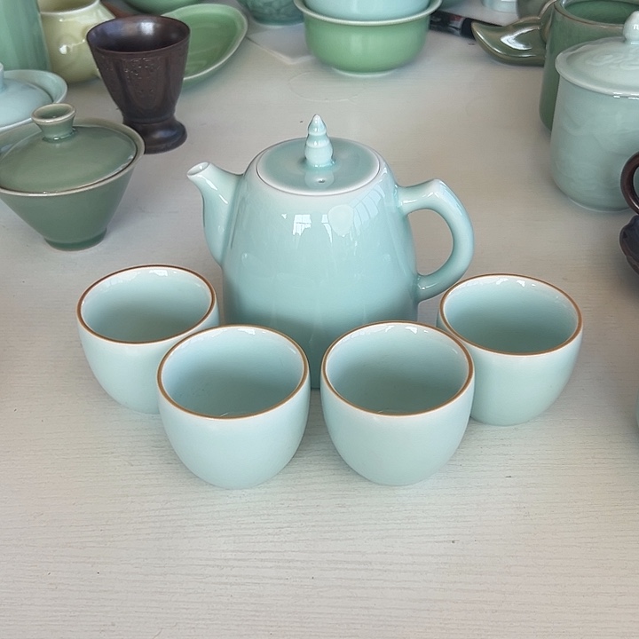 小米茶器龙泉青瓷