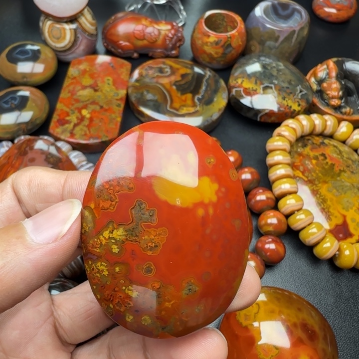 寒***冷玛瑙/玉髓未镶嵌原矿玛瑙项链牌子