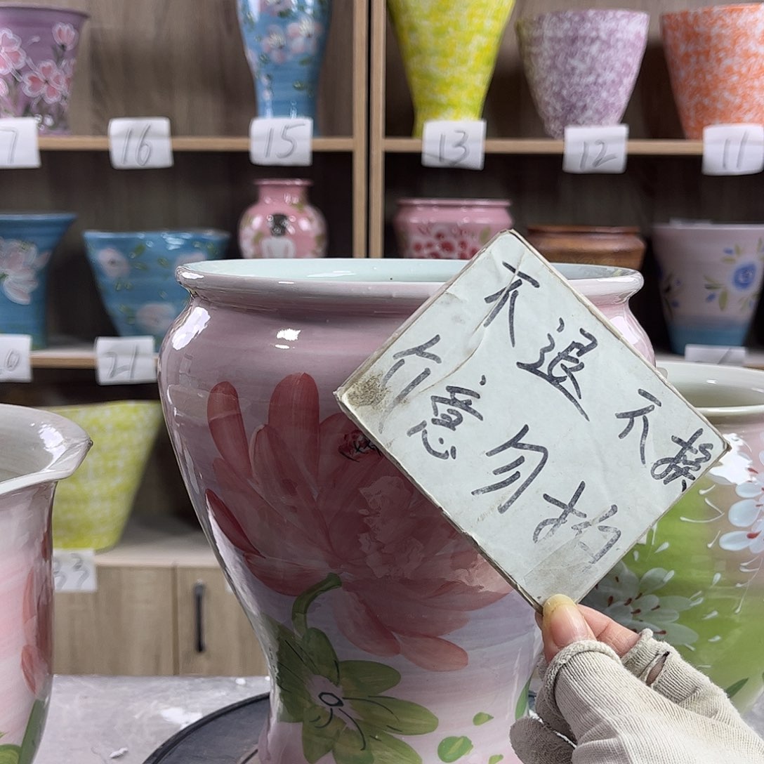 景德镇陶瓷花盆花盆