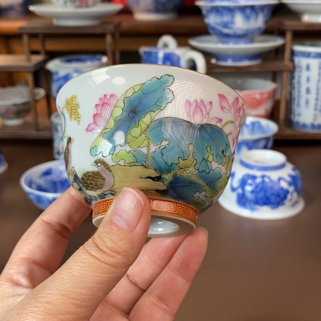 景德镇陶瓷手工手绘