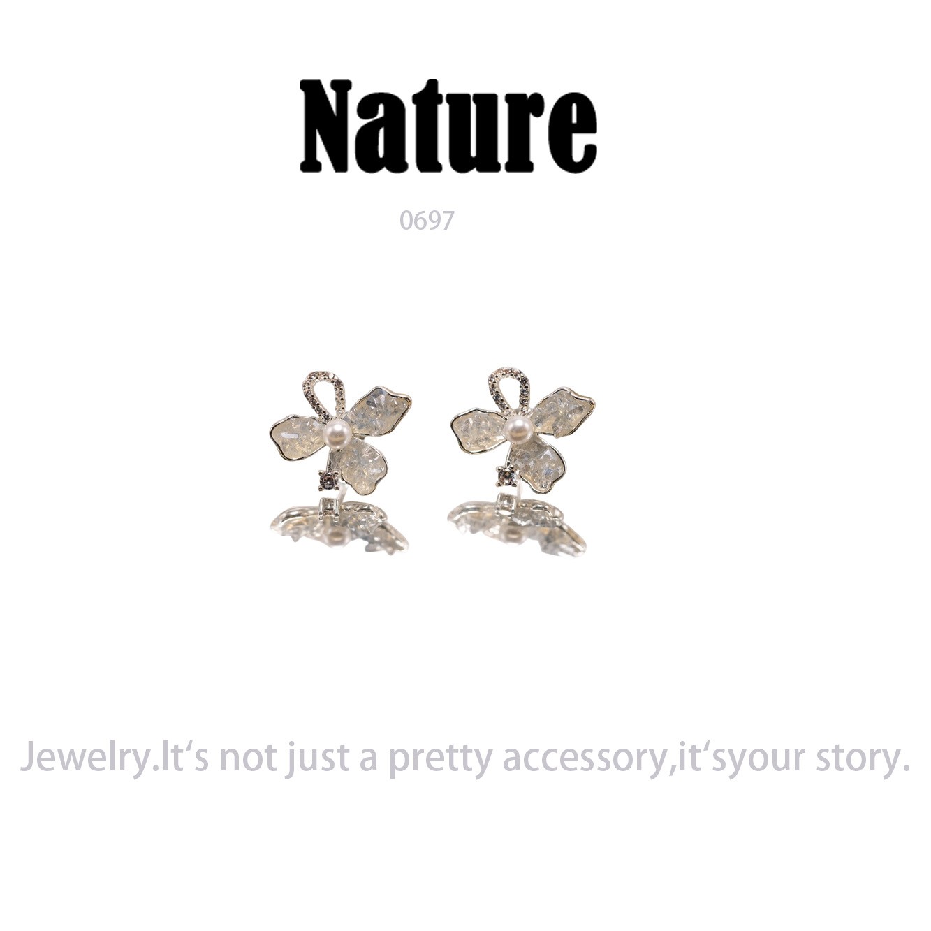 镀K金 Nature  耳饰~0697