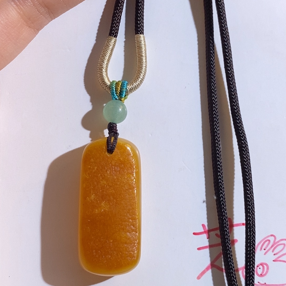 定制琥珀未镶嵌蜜蜡吊坠