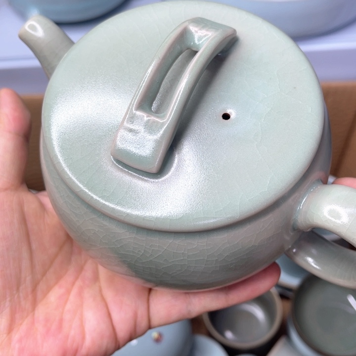 日***出汝州原矿原釉微瑕449