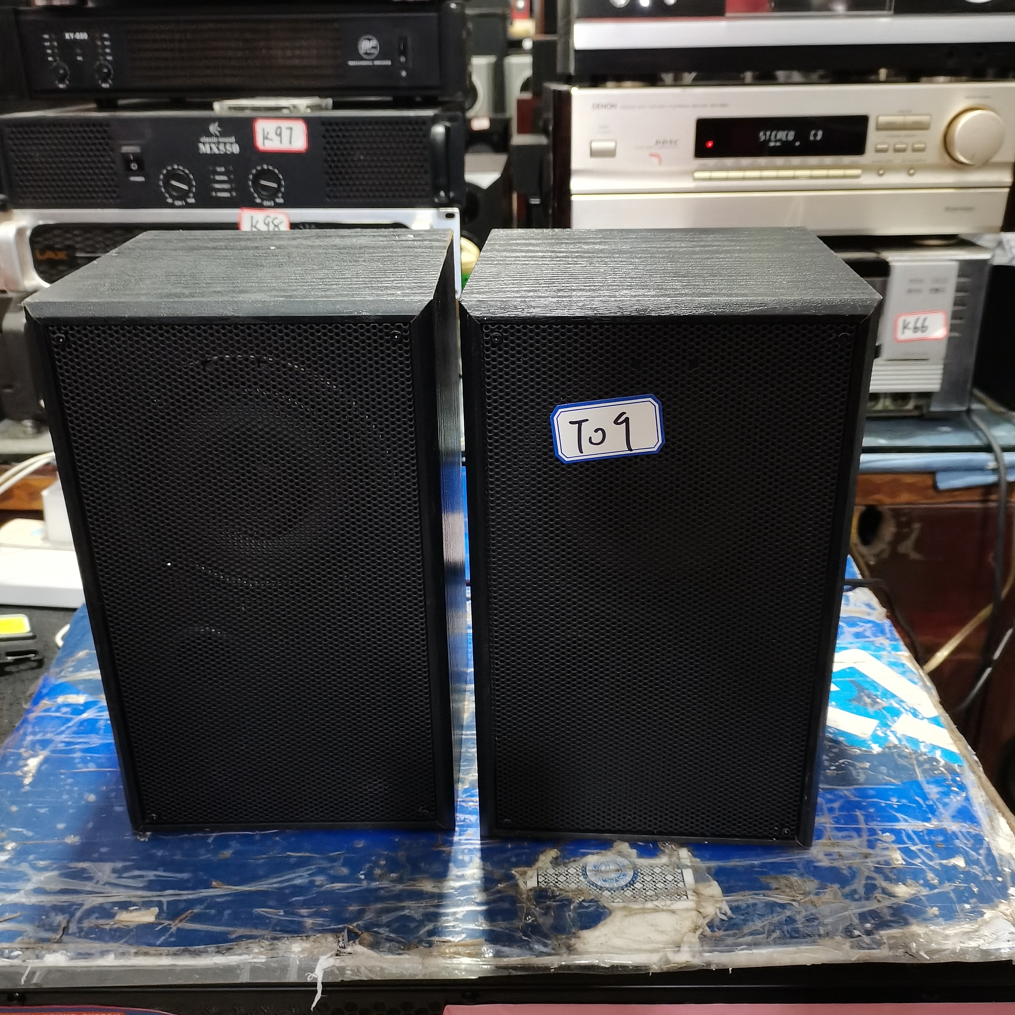 8新  T09号小音响一对 4寸同轴 运费自理