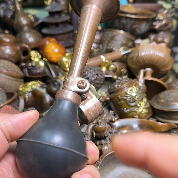 铜器办公室茶室摆件