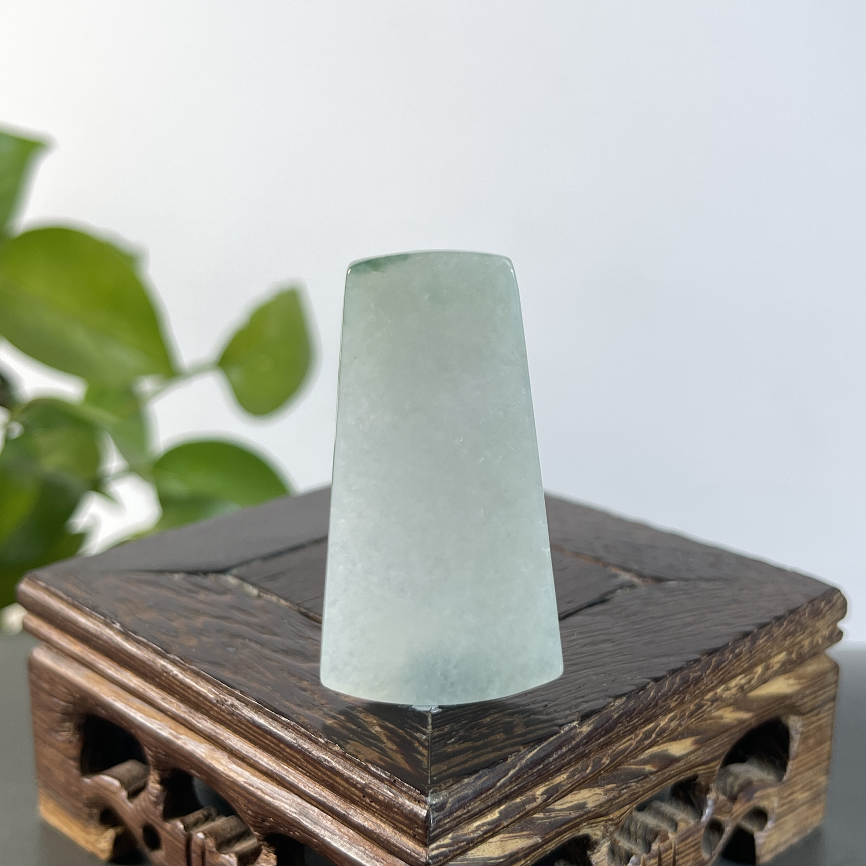 JSW03-24   天然缅甸A货翡翠  无事牌