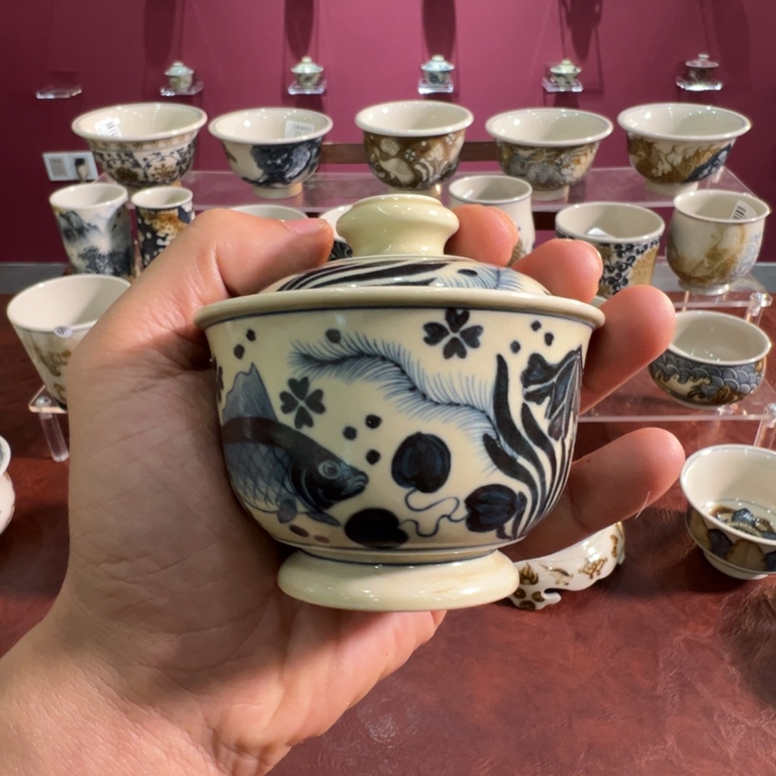 杯景德镇陶瓷杯子