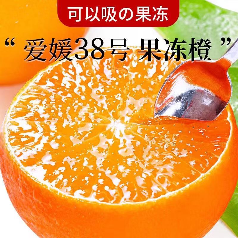 【坏果包赔】四川眉山爱媛38号果冻橙皮薄肉厚香甜多汁产地直发橙子