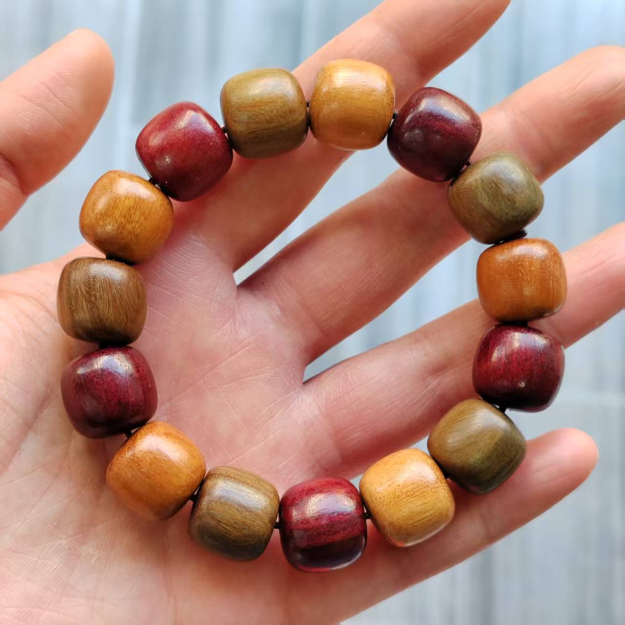 多宝老型珠手串卡15 153（无礼盒）