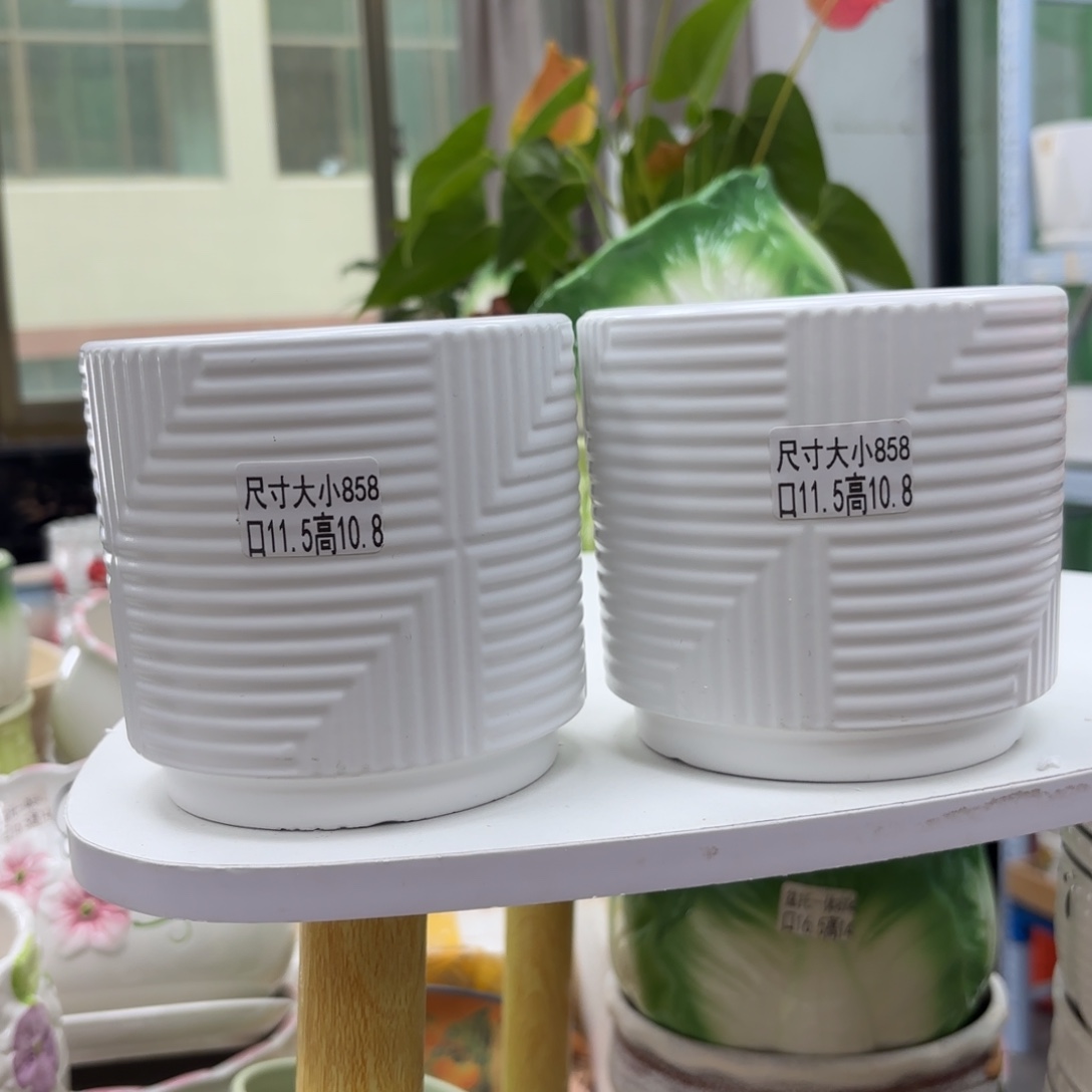 @夏西陶瓷花盆@@5858