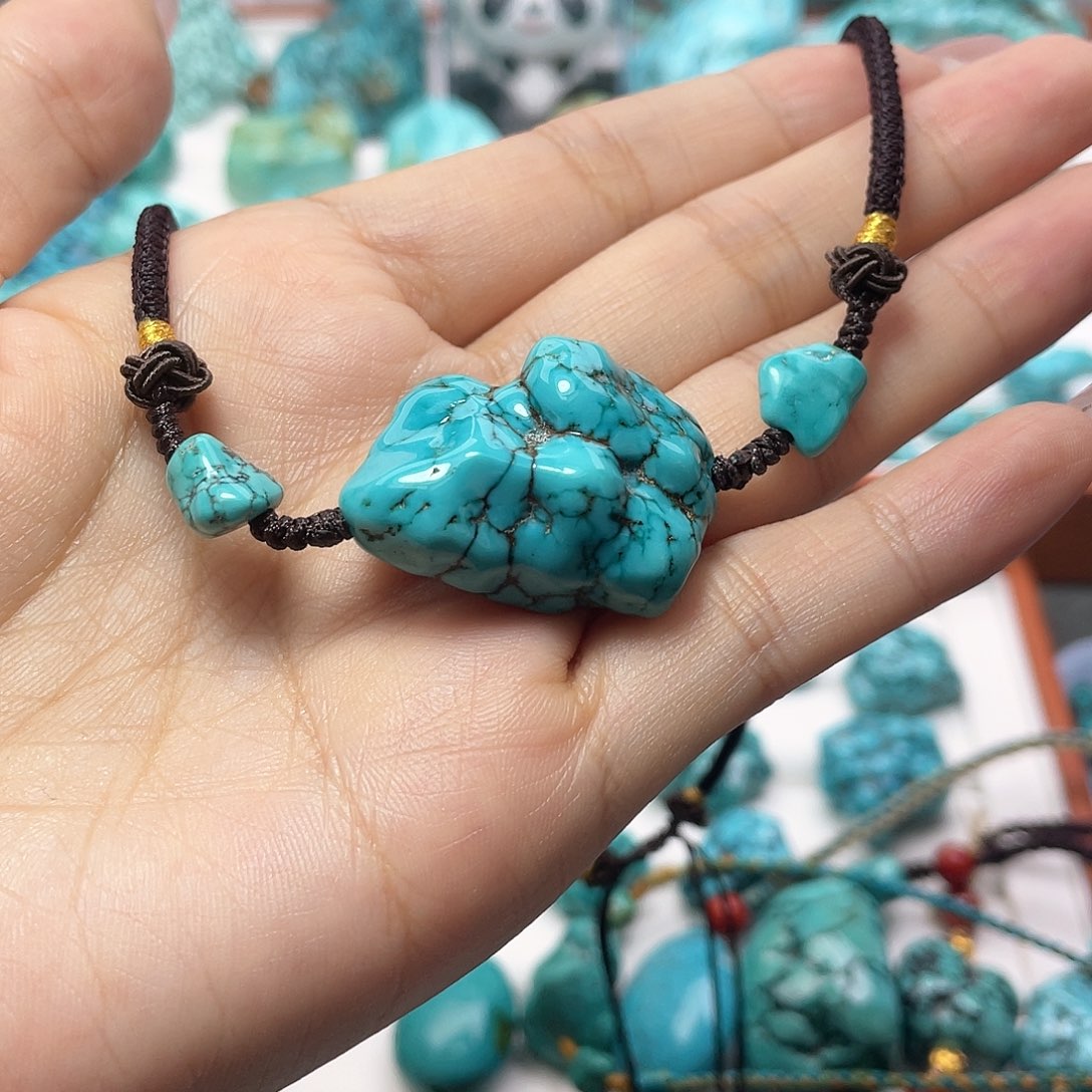 未镶嵌绿松石手链