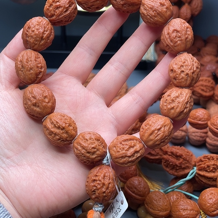 文玩核桃手串西瓜纹