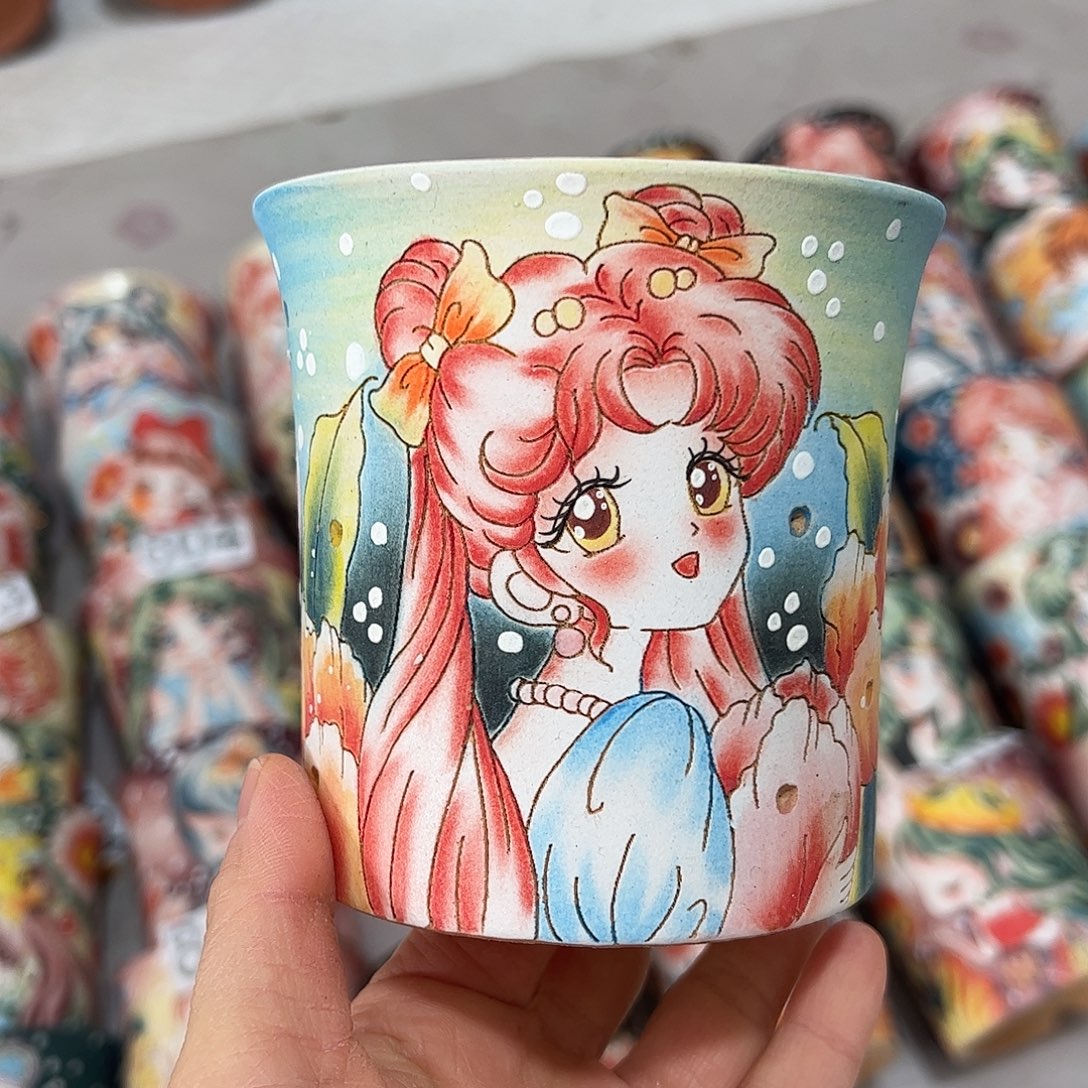 景德镇炫彩手绘口10