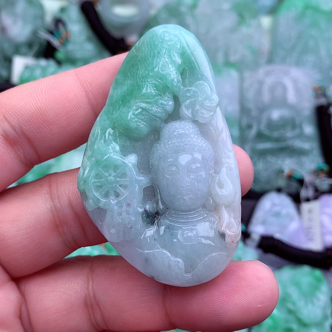 翡翠吊坠(不含链)未镶嵌