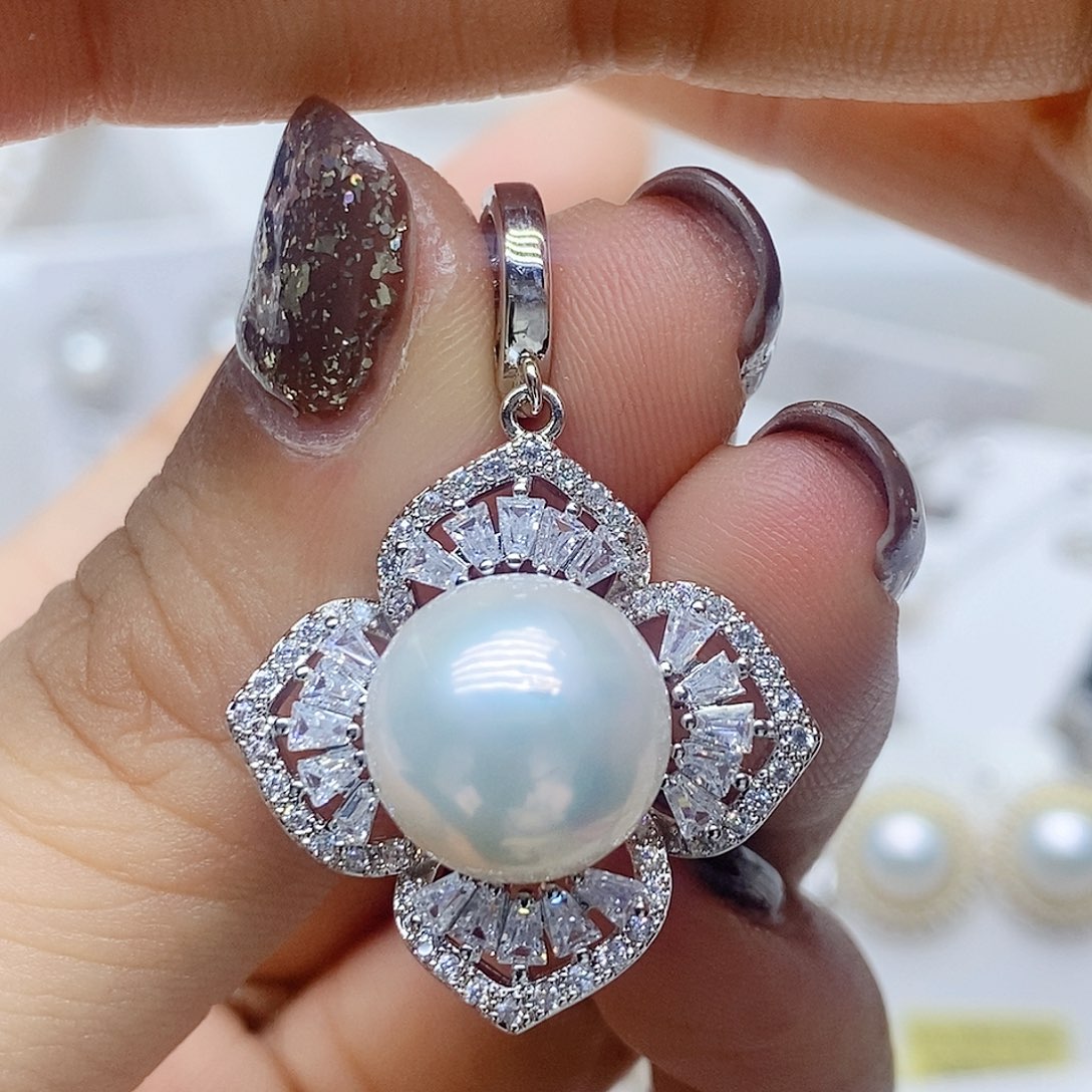 未镶嵌吊坠淡水珍珠