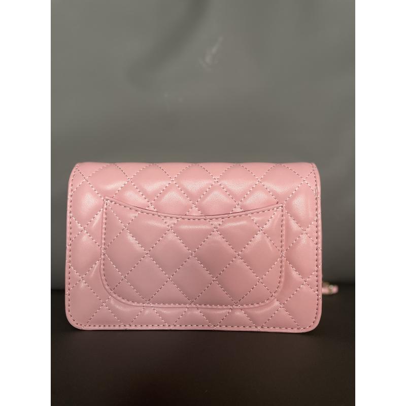 时尚潮流真皮女包斜挎包 0315 粉色