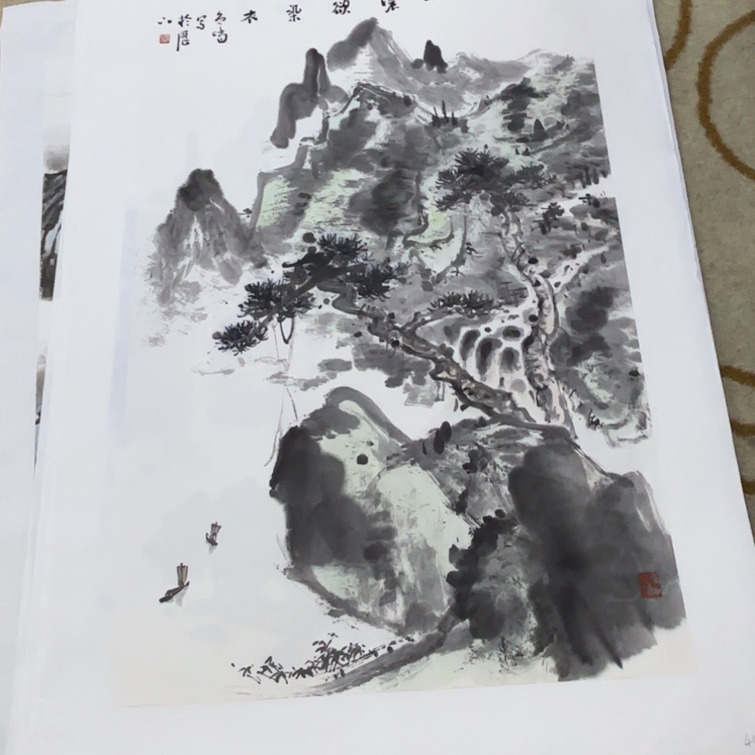 国画王凯老师作品刘