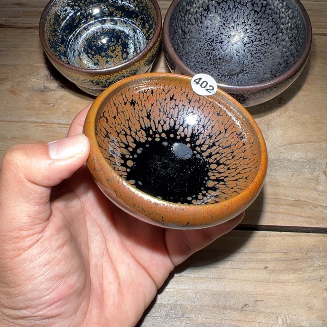 茶盏老表精选柴烧402