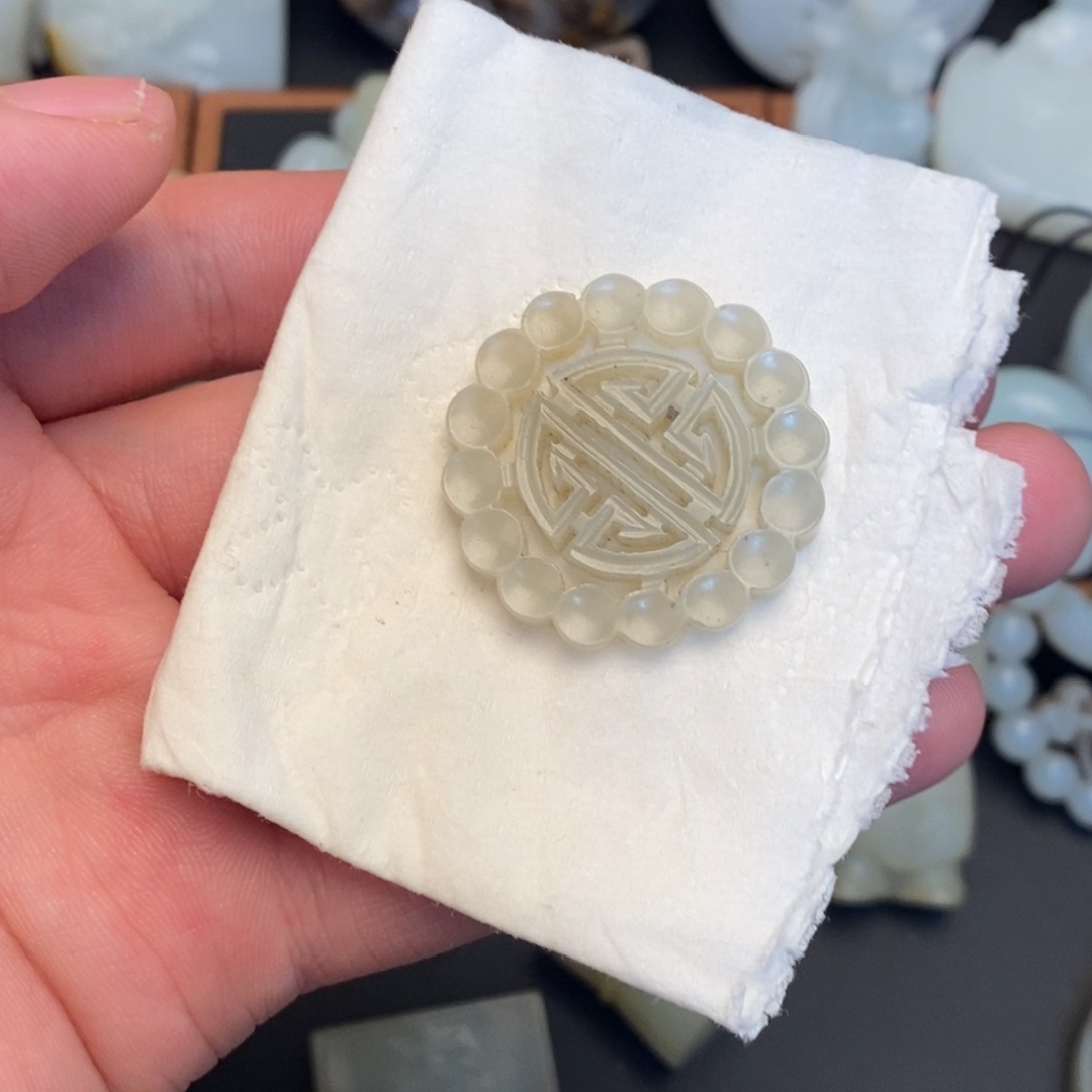 和田玉挂件未镶嵌泊*