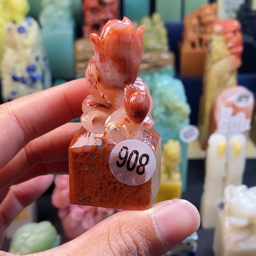 老挝石篆刻作品展