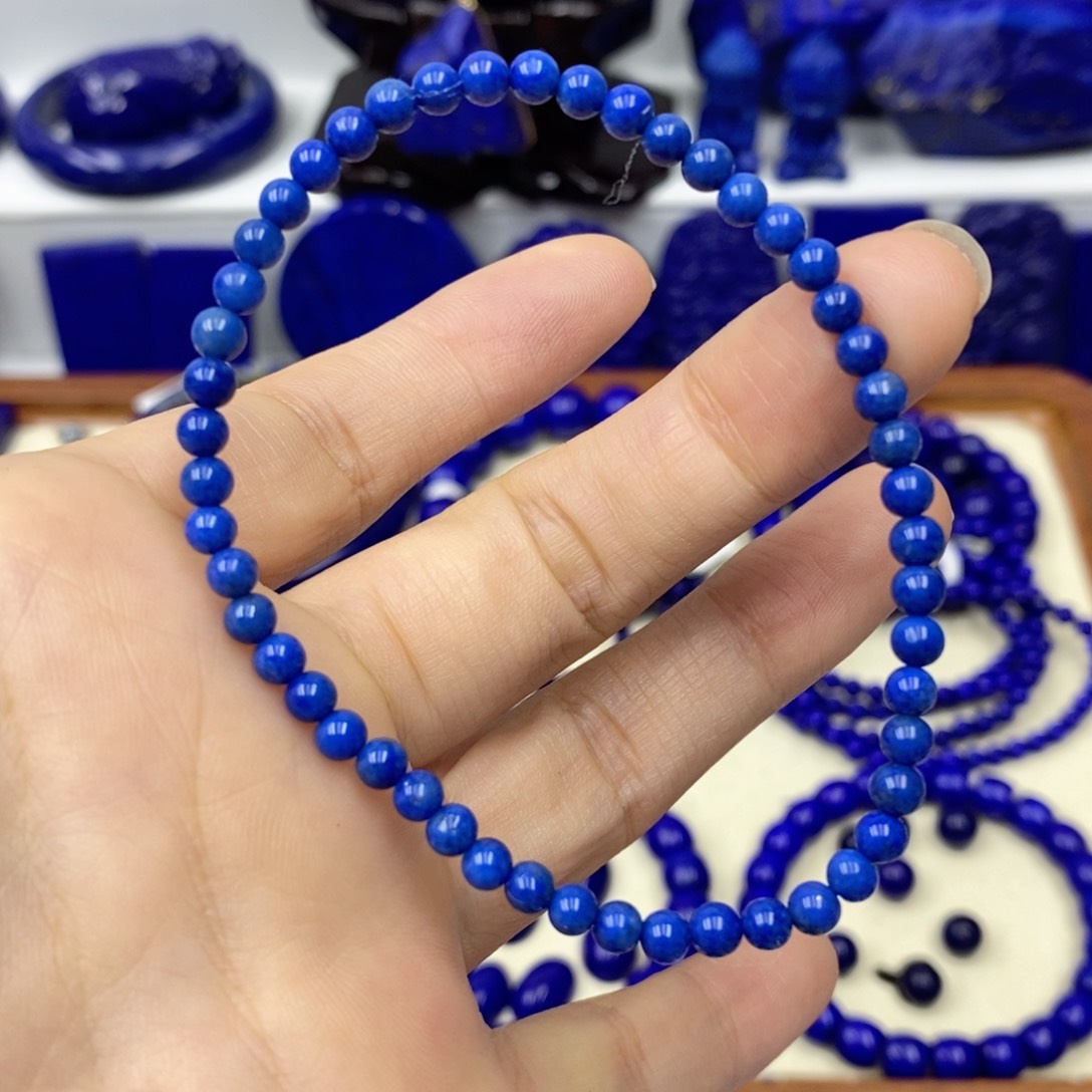 青金石手链未镶嵌