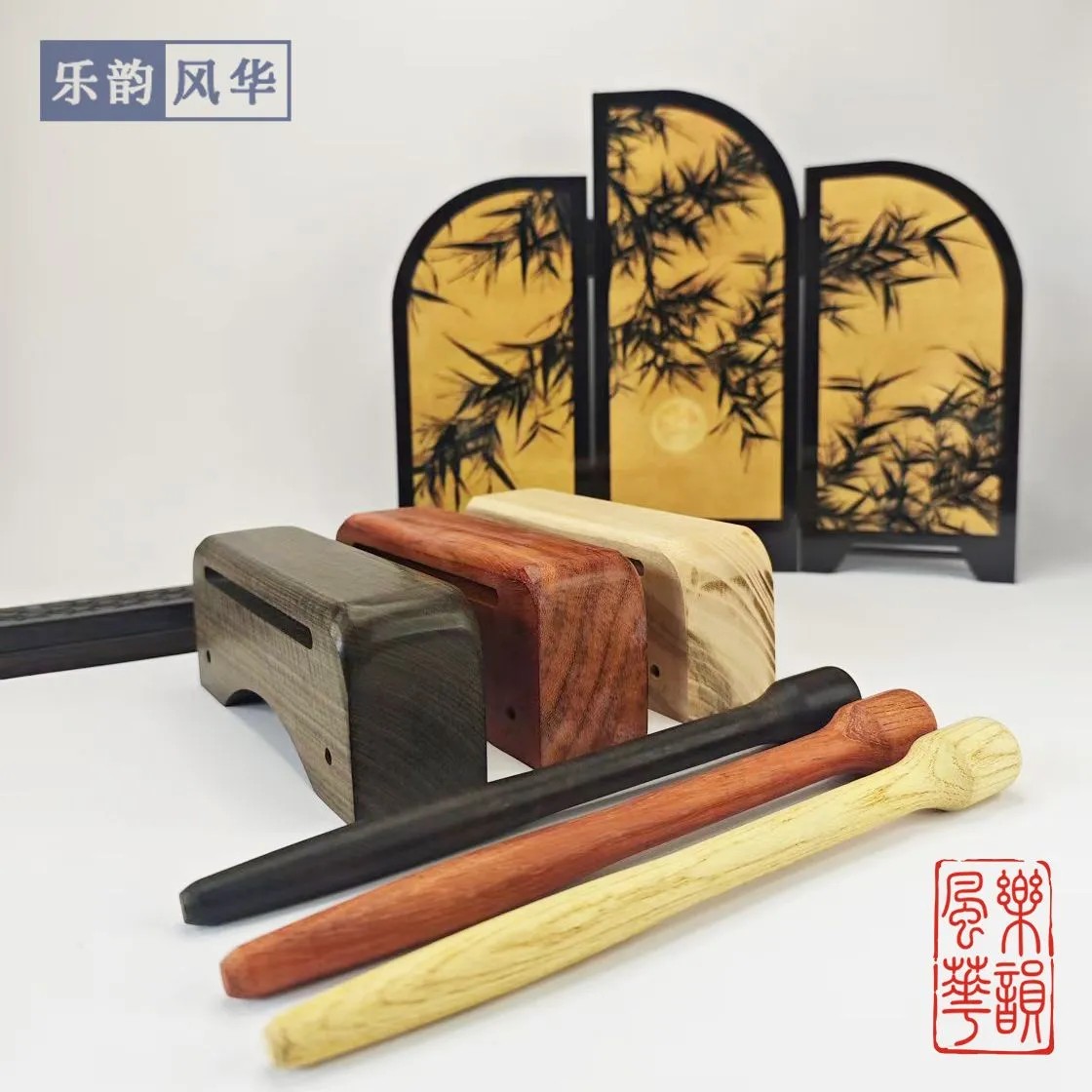 【朝凤燕京】白木/桦梨/陈贵宝桥梆子打击乐器戏剧京剧戏曲木梆子