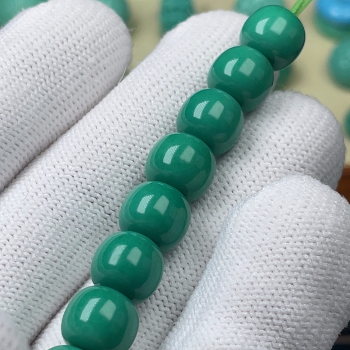 高瓷老油绿卡10全品单颗