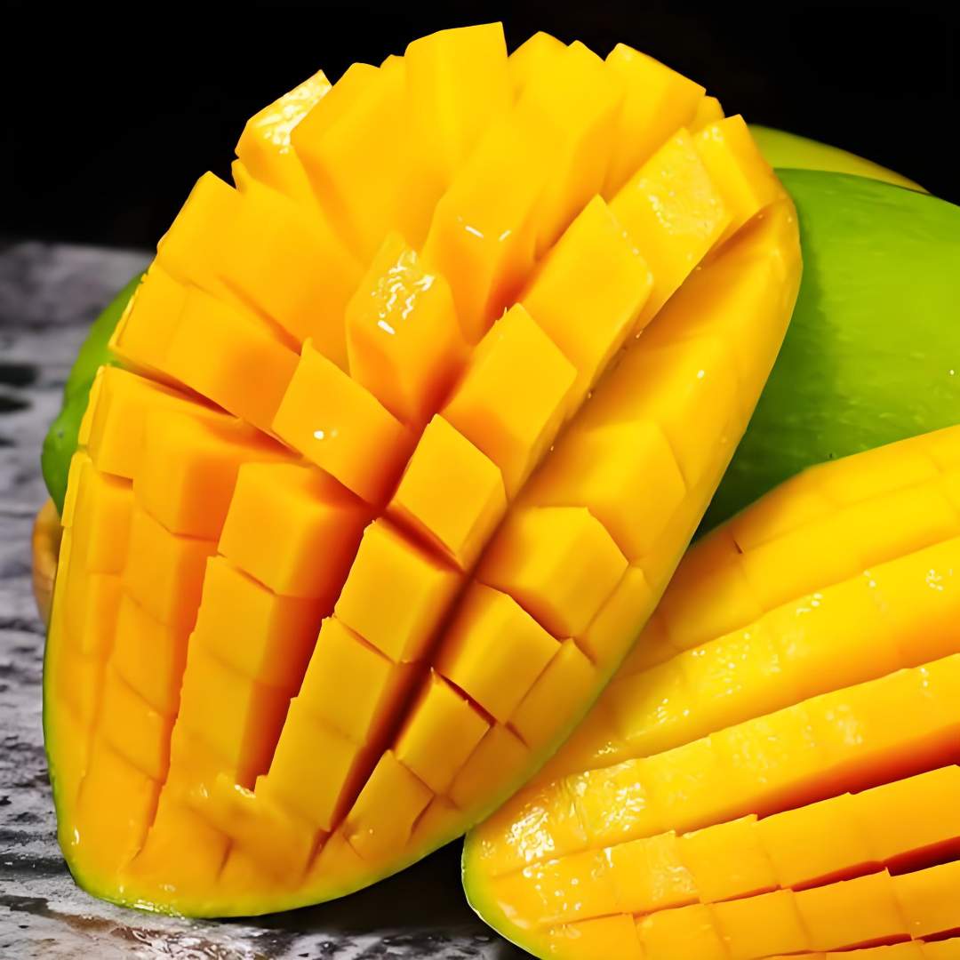 HZ【百色青皮金煌芒】带箱9-10斤正宗广西芒果百色产地直发坏果包赔