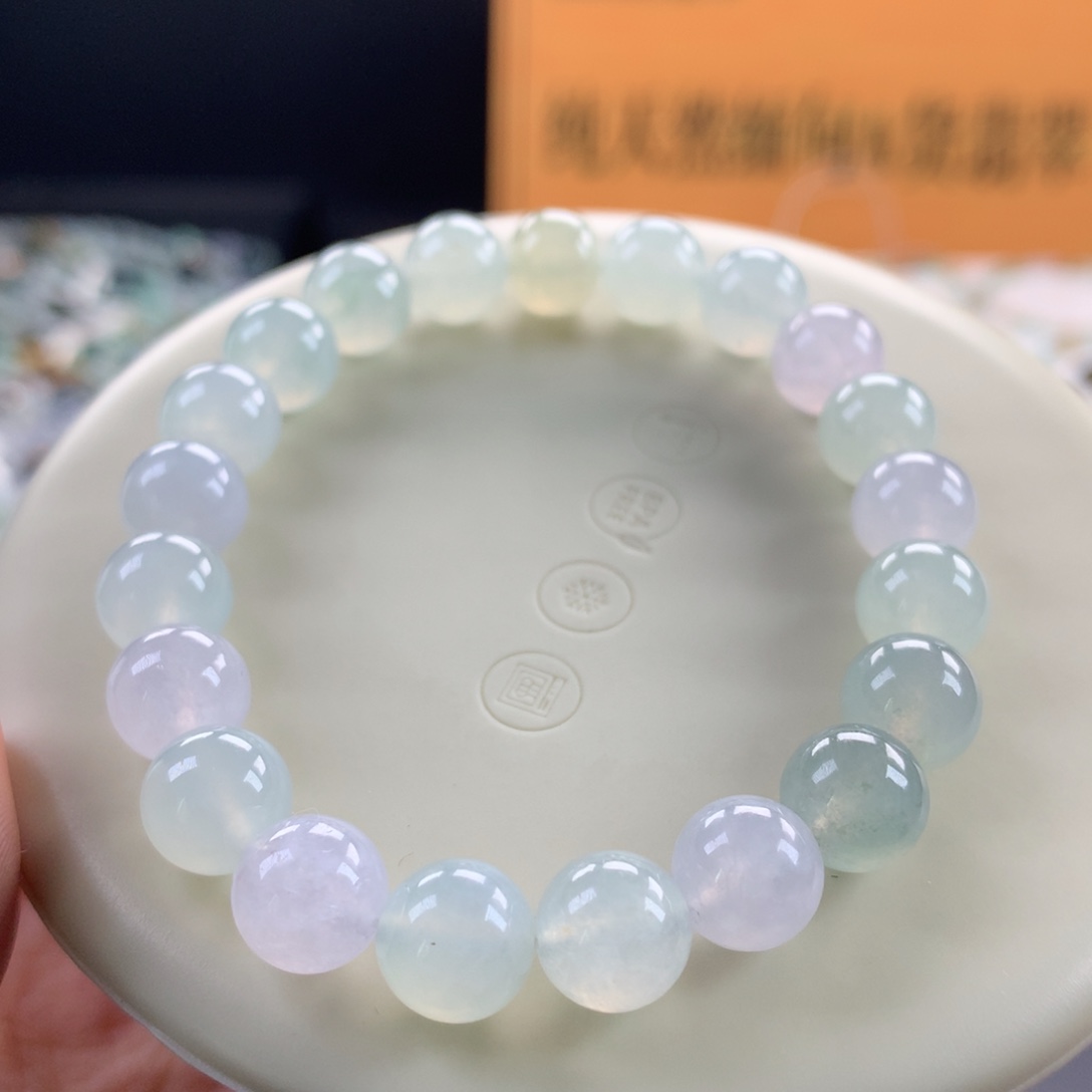 翡翠未镶嵌手链卡9