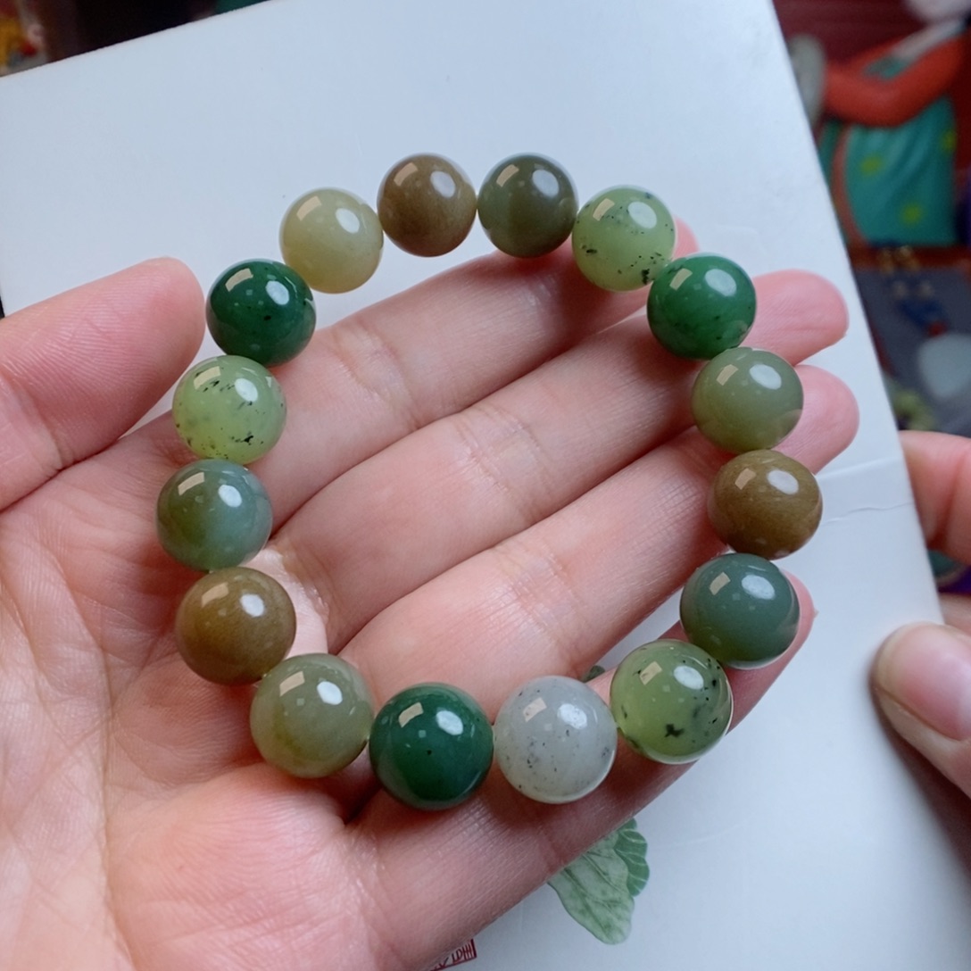 和田玉手链未镶嵌