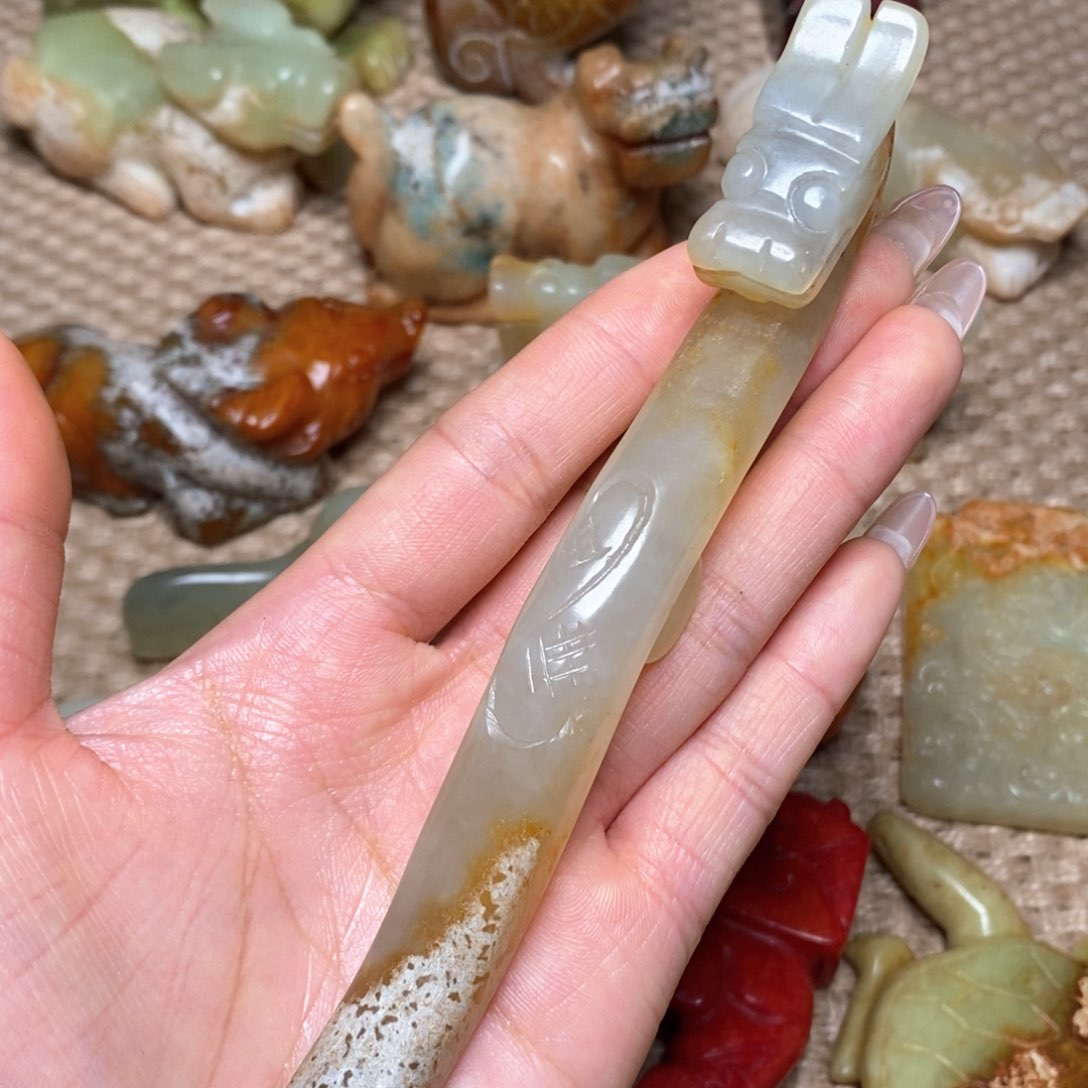 白玉菩提吊坠白玉菩提白玉菩提摆件