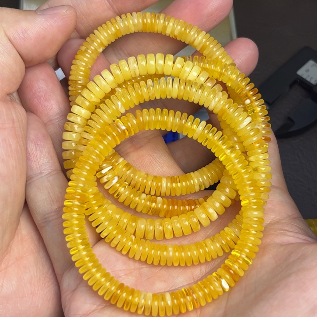 琥珀未镶嵌裸石7蜜蜡多样发其一004