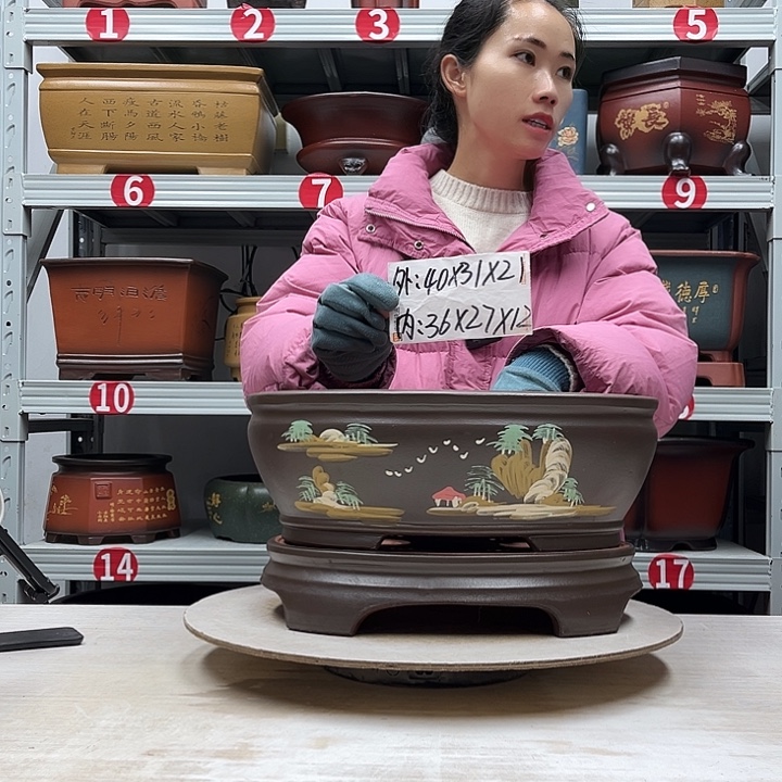 花盆紫砂紫砂花盆