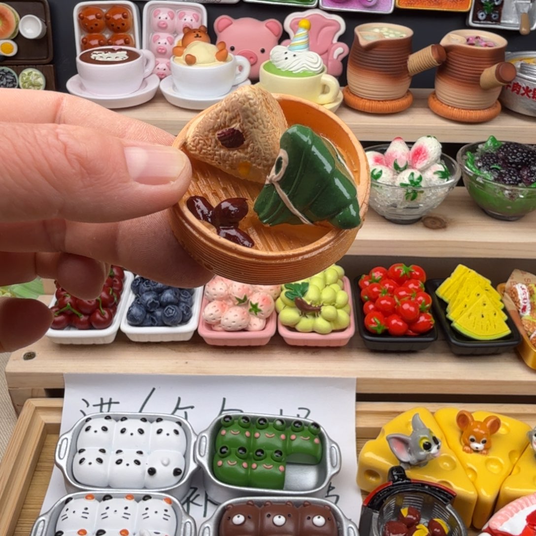 树脂食玩冰箱贴 凭开箱视频售后