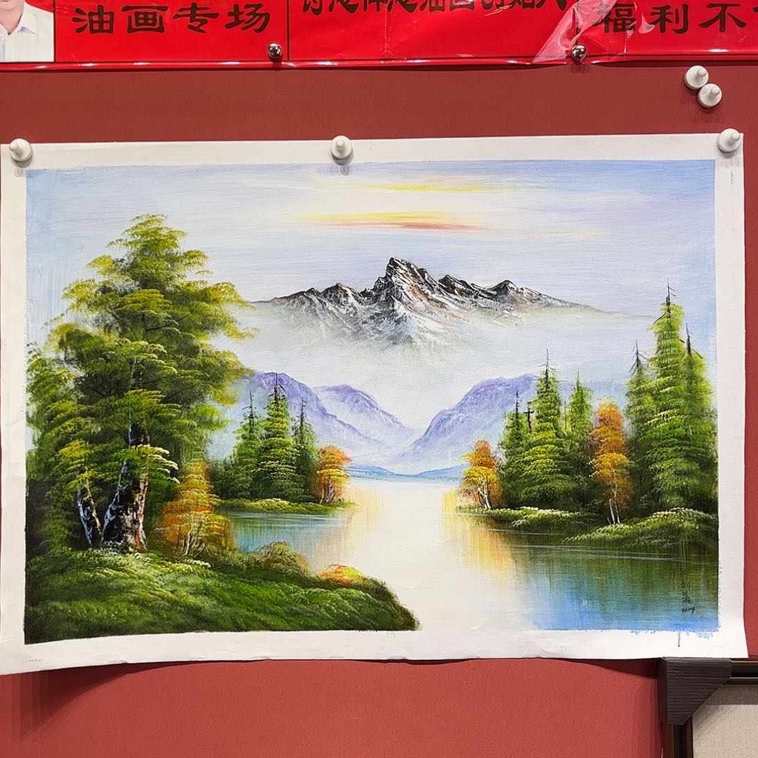 油画刘文桂油画作品